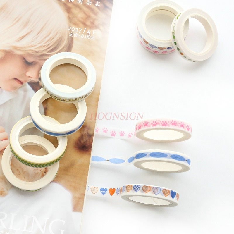 Masking Tape Thin - 1 gulungan pita kertas, album foto,