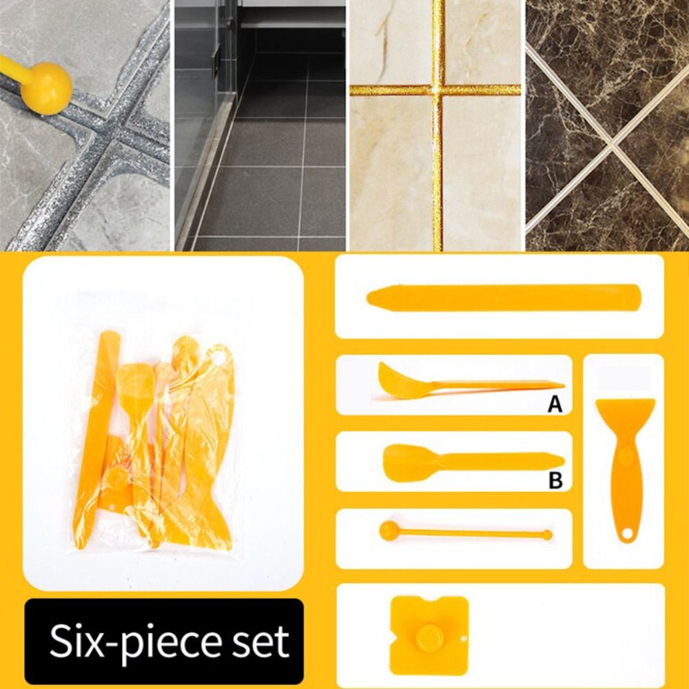 Seam Scraper Tool - 6PCS/Set Alat Pembersih Sela Sudut Plastik