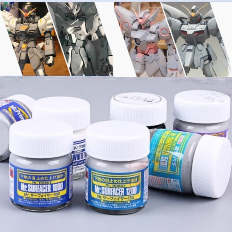 Tamiya Model Paint Set - 40Ml Primer Berbasis Air untuk Mengisi