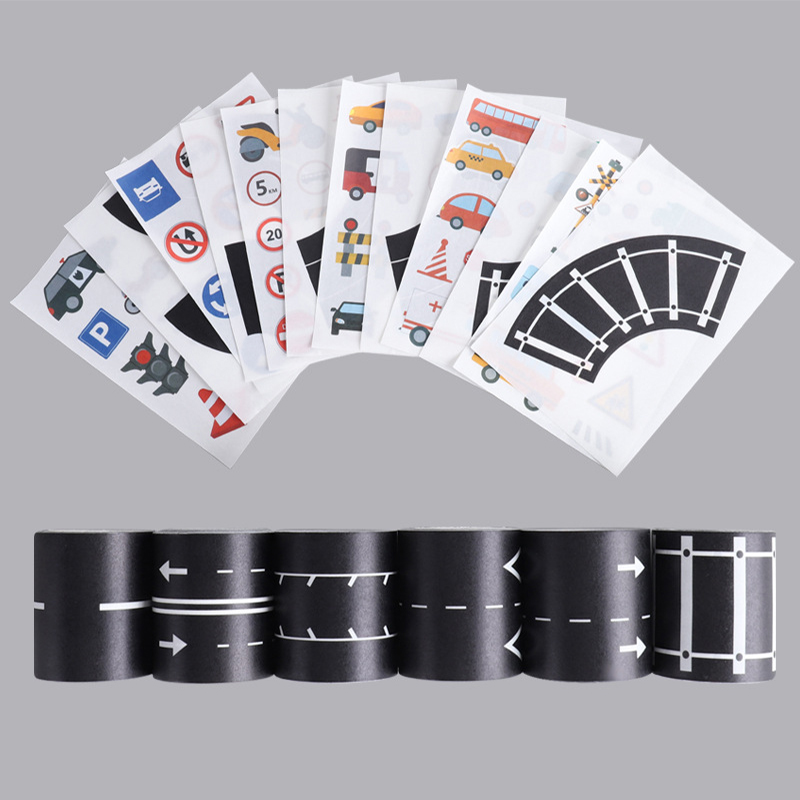 Masking Tape Thin - Plester kertas dan desain transit rel