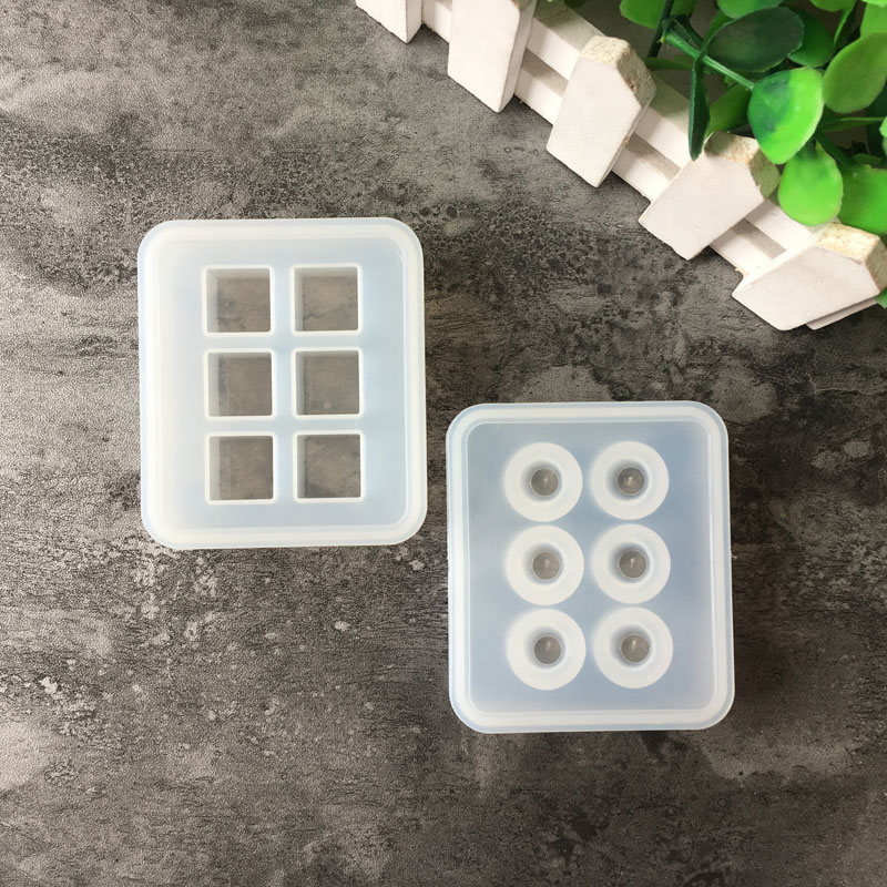 Model Kit Resin - Cetakan Silikon 16Mm Kubus Bola Beads