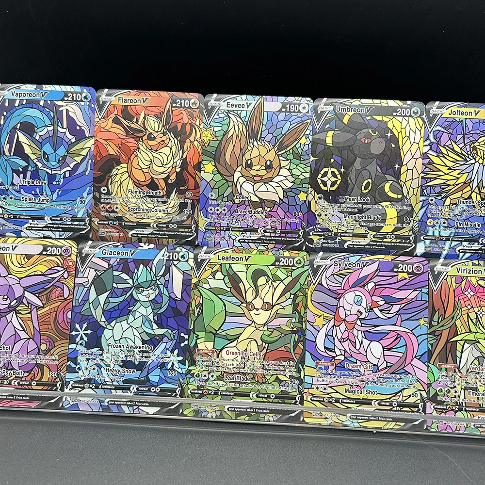 Model Kit Umbreon - 10 Buah/Set Diy PTCG Eevee Umbreon