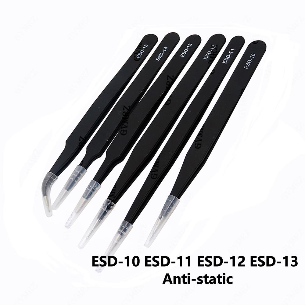 Model Kit Tweezers - 6 Buah Set Pinset ESD-10 ESD-11