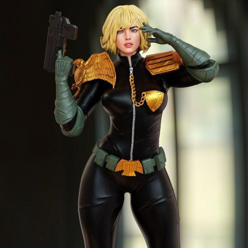 Model Kit Judge - Kit Model figur Resin Cassandra Anderson