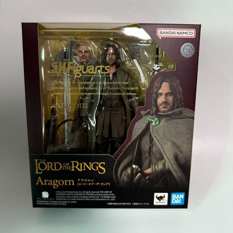 Model Kit Fire Lord - Kotak asli Bandai SHF THE LORD