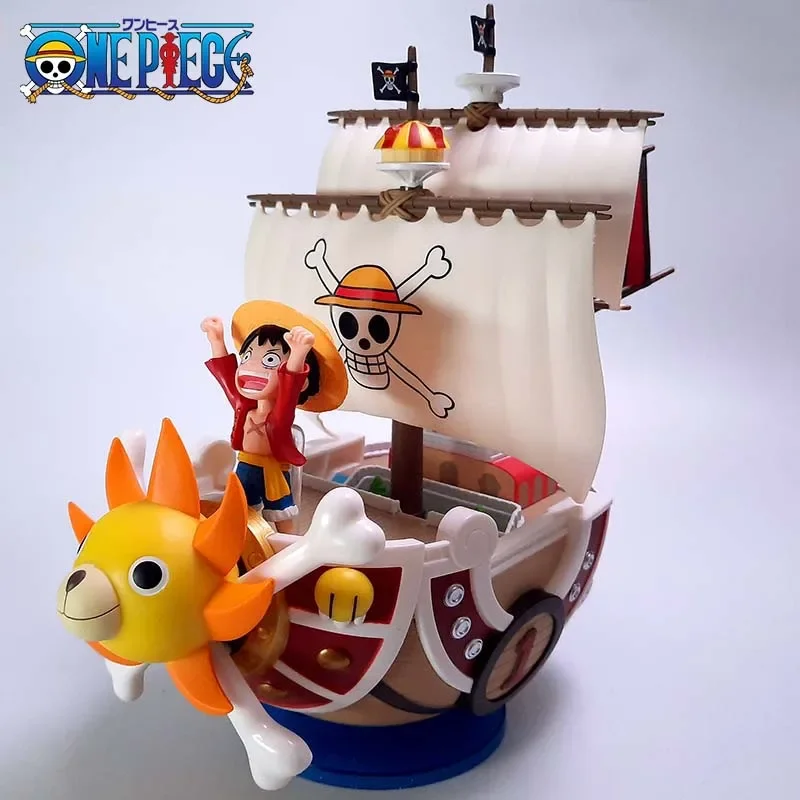 Model Kit One Piece Ship - Figur One Piece Luffy ribu SUNNY