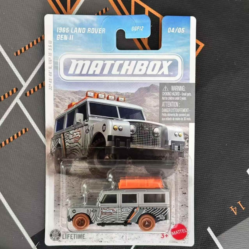 Model Kit Land Rover - MATCHBOX Diecast Car 1:64 Set Kendaraan