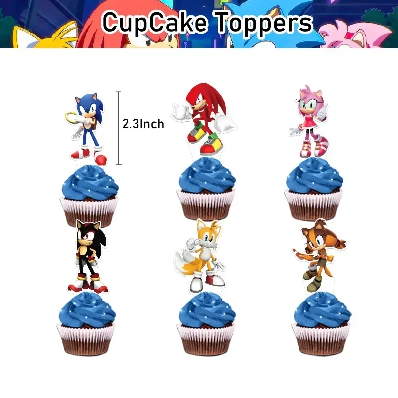 Model Kit Sonic - Kit Dekorasi Pesta Ulang Tahun Bertema