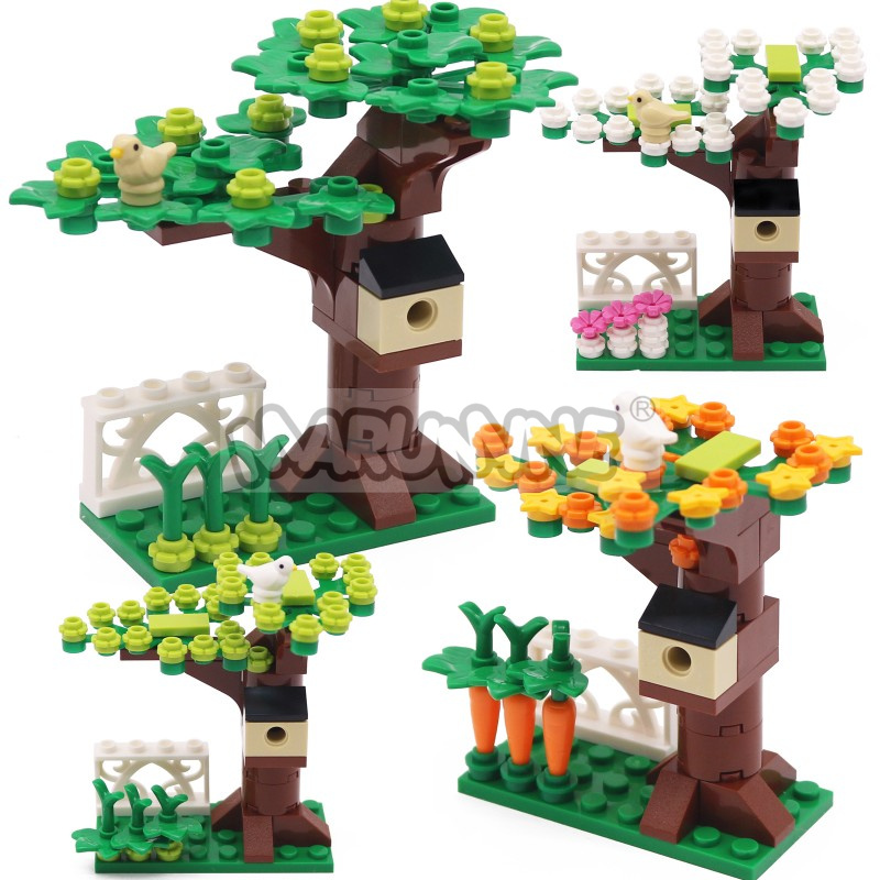 Lego Set City - MARUMINE Set Rumah Pohon dari Balok