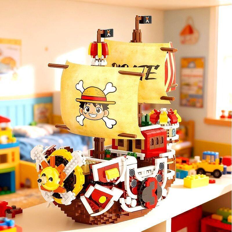 Model Kit One Piece Ship - One Piece Monkey D. Luffy Thousand