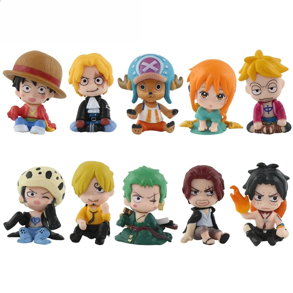 Model Kit Judge - Set Figur One Piece Baru Luffy