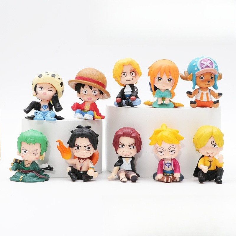 Model Kit Judge - Set Figur One Piece Baru Luffy