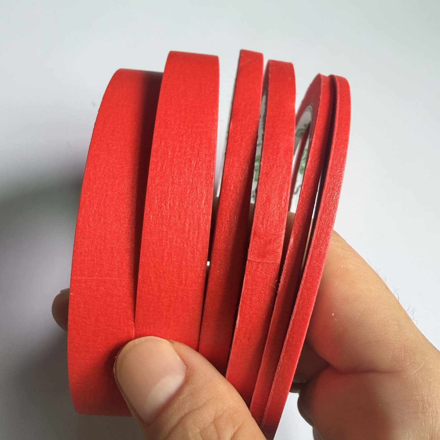 Pita Masker Washi Merah 3mm 6m - Masking Tape Thin ulasan dan harga
