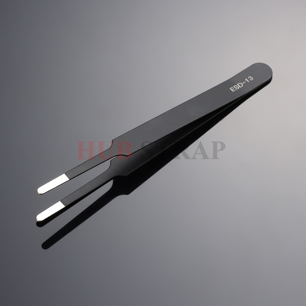 6 Buah Pinset Baja Tahan Karat - Model Kit Tweezers ulasan dan harga