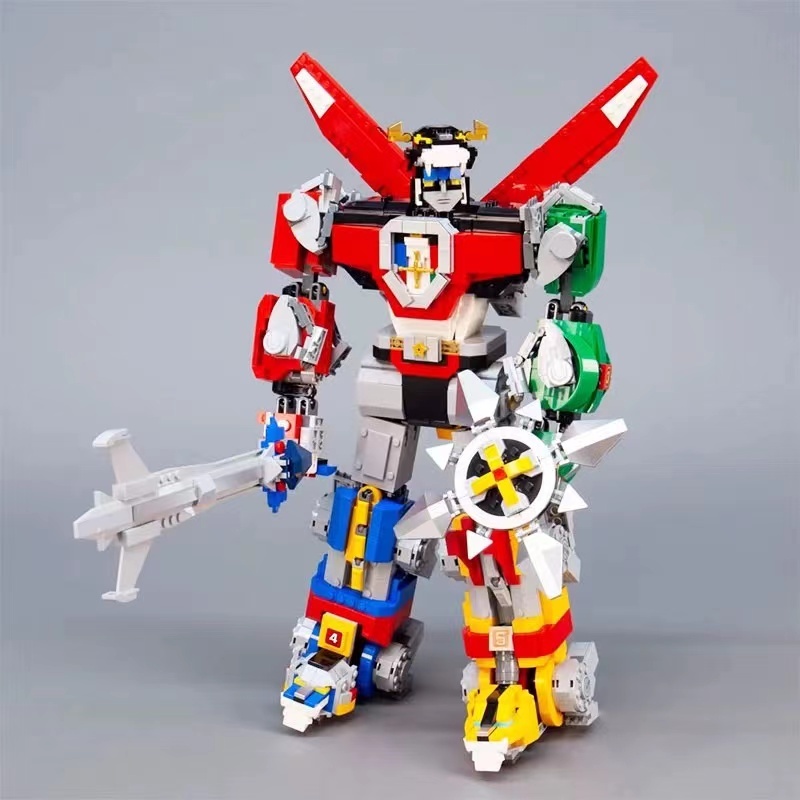 Mainan figur aksi transformer  - Model Kit Voltron ulasan dan harga