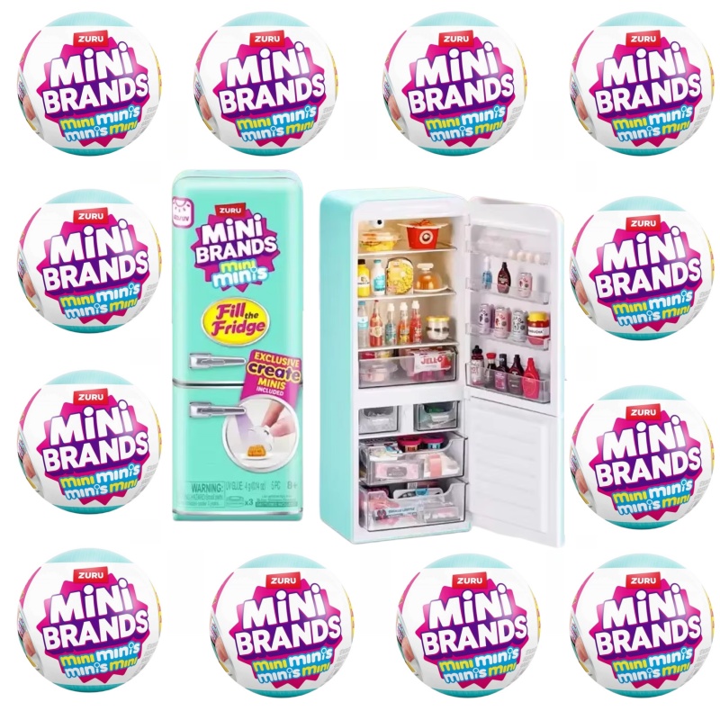 Kotak Kejutan Bola Kulkas Mini - Model Kit House ulasan dan harga