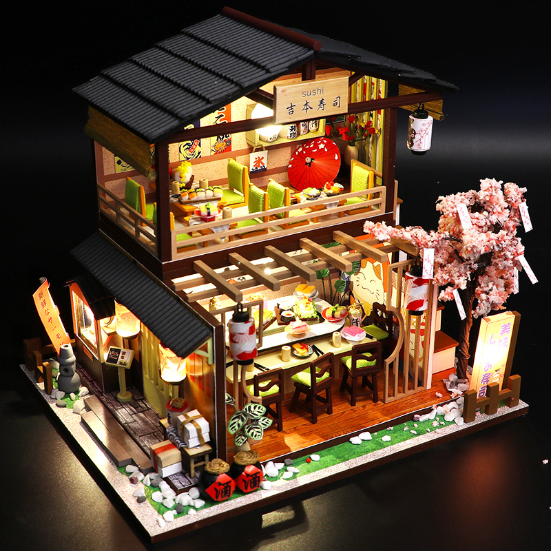 Kit Model miniatur kayu DIY to - Model Kit House ulasan dan harga