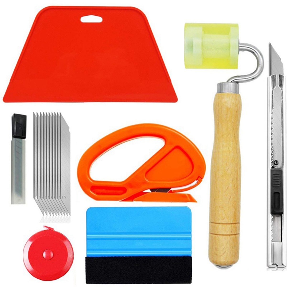 Set Alat Wallpaper Mobil 16 Bu - Seam Scraper Tool ulasan dan harga