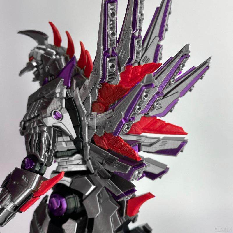 Figur Aksi Mech Gigan Generik, - Model Kit Kiryu ulasan dan harga