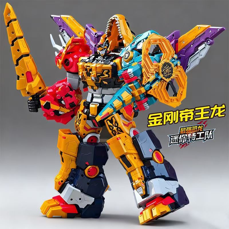 MiniForce Dinoid Warrior Robot - Model Kit Voltron ulasan dan harga