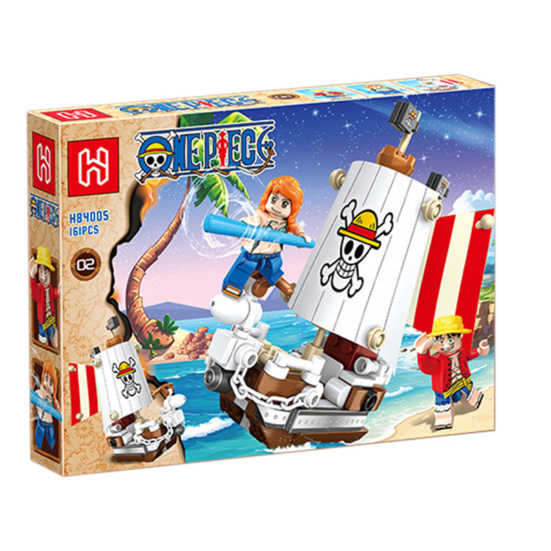 Mainan Blok Bangunan Mikro One - Model Kit One Piece Ship ulasan dan harga