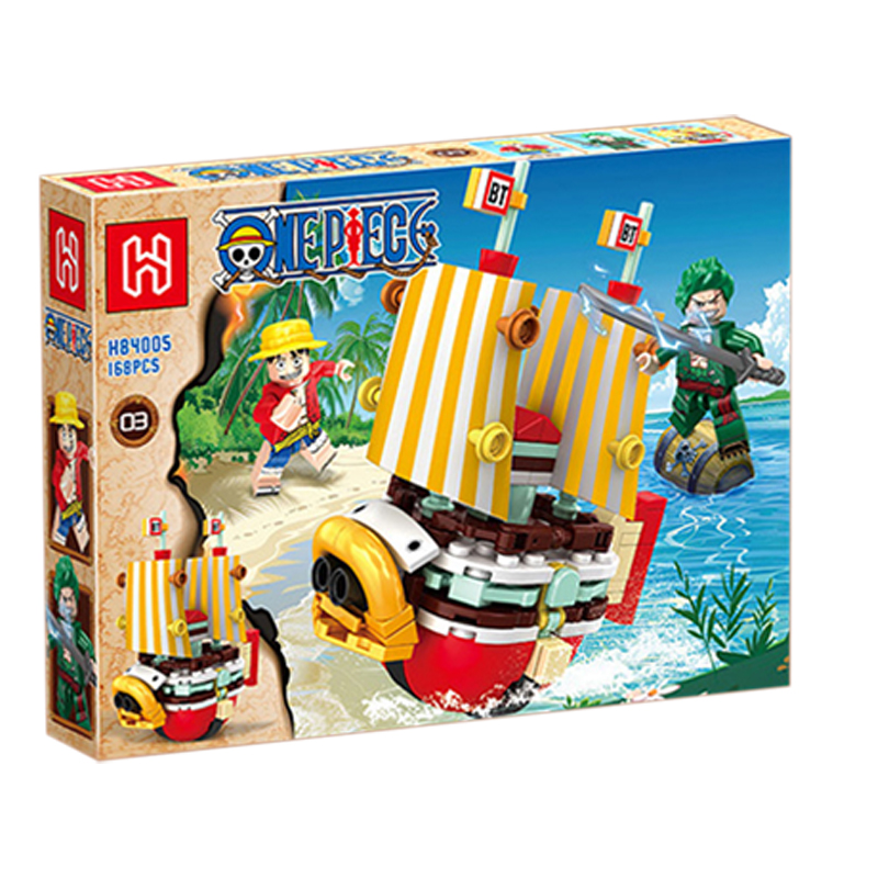 Mainan Blok Bangunan Mikro One - Model Kit One Piece Ship ulasan dan harga