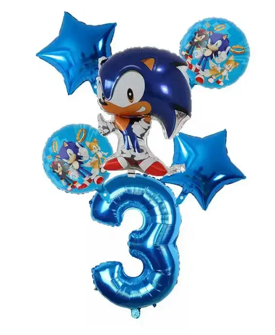 Set Kombo Digital Balon Kartun - Model Kit Sonic ulasan dan harga