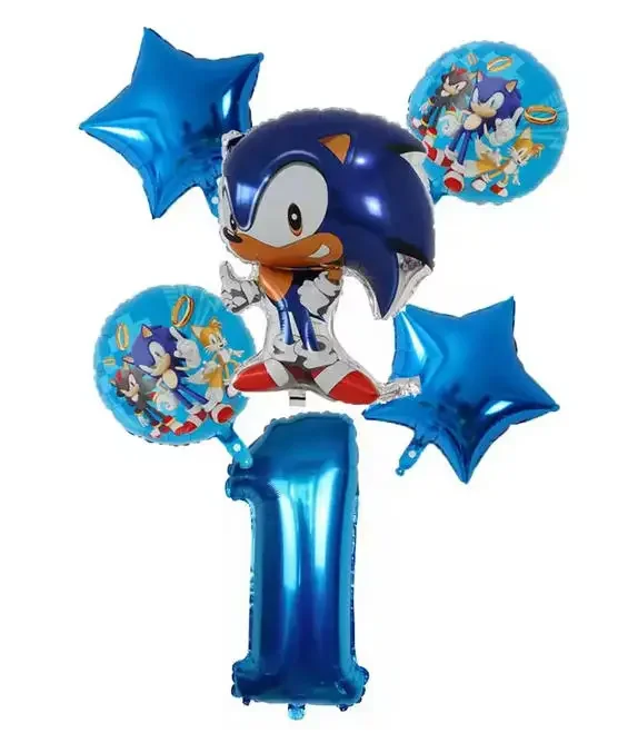 Set Kombo Digital Balon Kartun - Model Kit Sonic ulasan dan harga