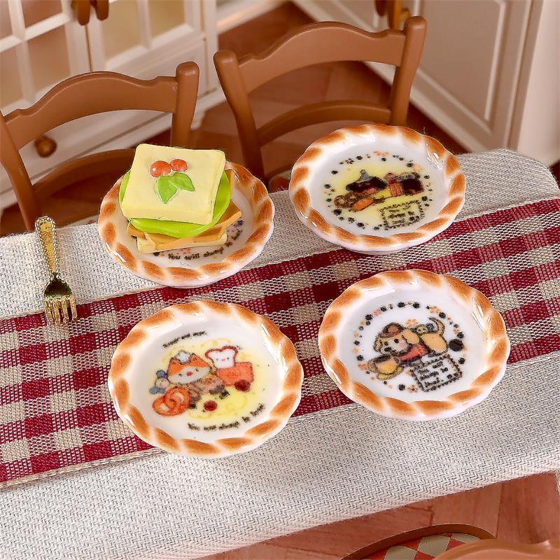 10 Buah/Set Rumah Boneka Minia - Model Kit House ulasan dan harga