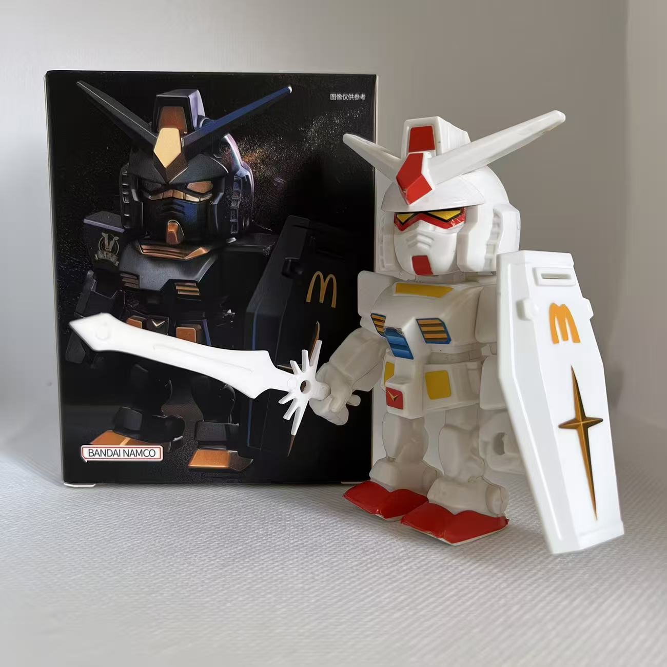 Figur Gundam McDonald Qmsv Rx- - Model Kit Gundam ulasan dan harga