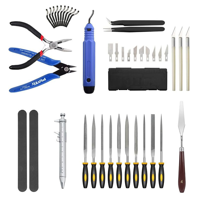 42 Buah Kit Alat Printer 3D Al - Model Kit Tweezers ulasan dan harga