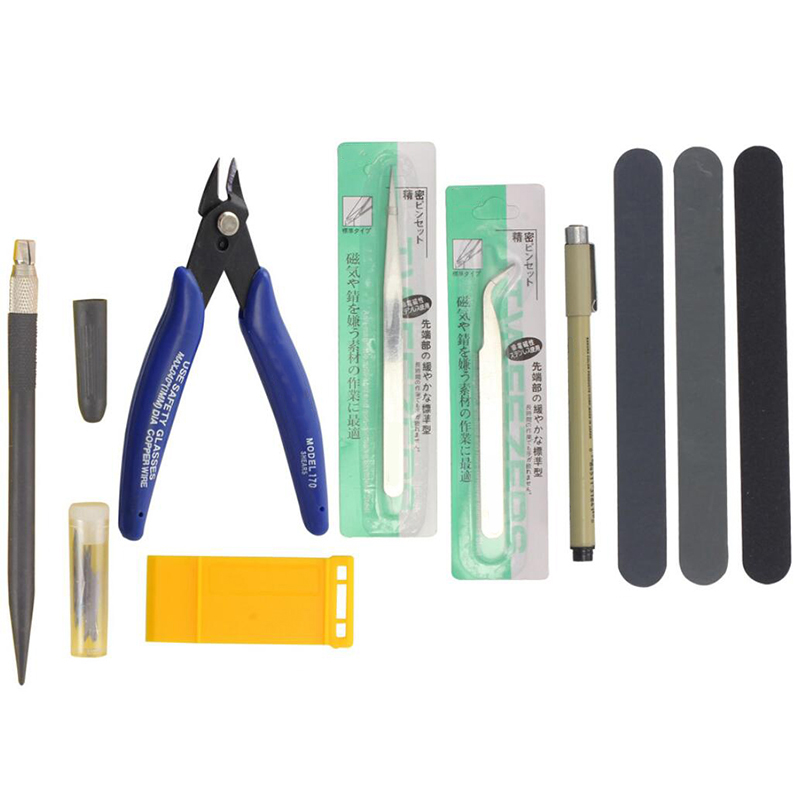 A98E-Model Tools Kit Modeler B - Model Kit Tweezers ulasan dan harga