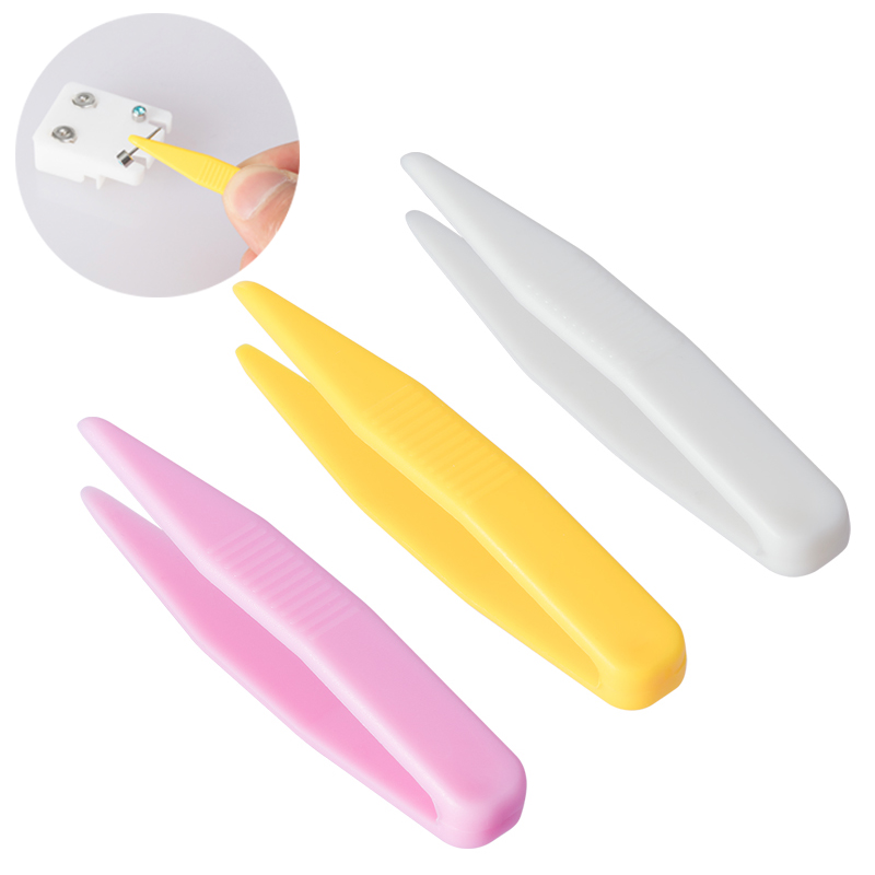 10 Buah Manik Plastik Penjepit - Model Kit Tweezers ulasan dan harga