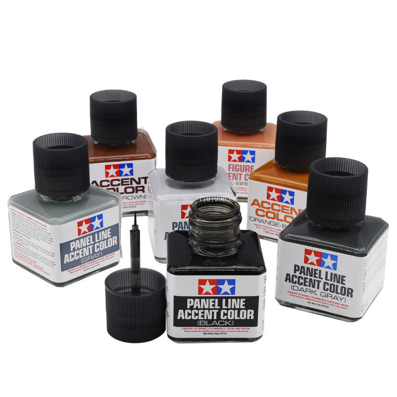 40Ml Panel Line Accent Color E - Tamiya Model Paint Set ulasan dan harga