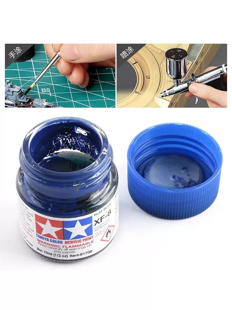 TAMIYA cat akrilik XF1-XF24 wa - Tamiya Model Paint Set ulasan dan harga