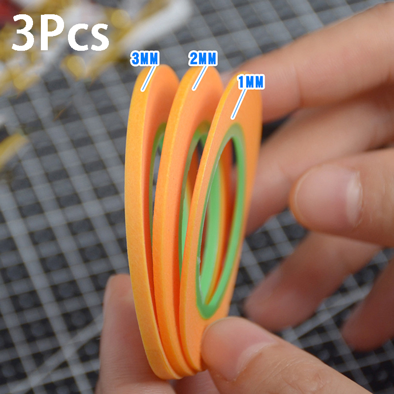 Pita Penutup Model Lebar 1mm 2 - Masking Tape Thin ulasan dan harga