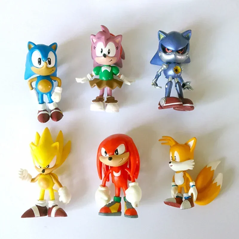 Set Mini Lucu 6 Buah Mainan Ka - Model Kit Sonic ulasan dan harga