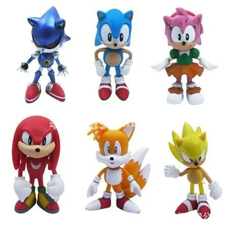 Set Mini Lucu 6 Buah Mainan Ka - Model Kit Sonic ulasan dan harga