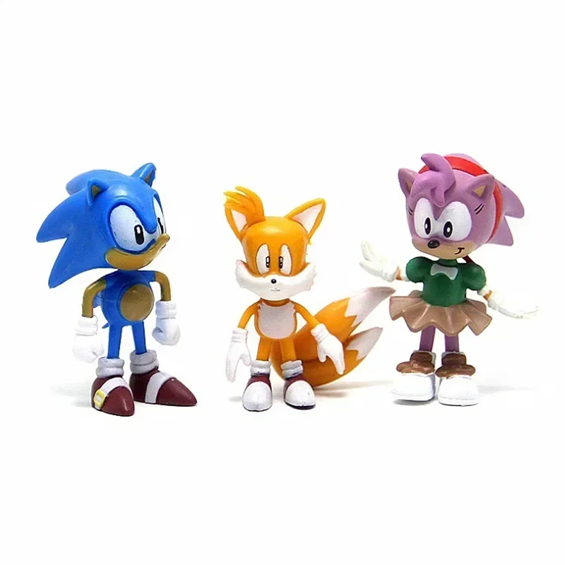 Set Mini Lucu 6 Buah Mainan Ka - Model Kit Sonic ulasan dan harga