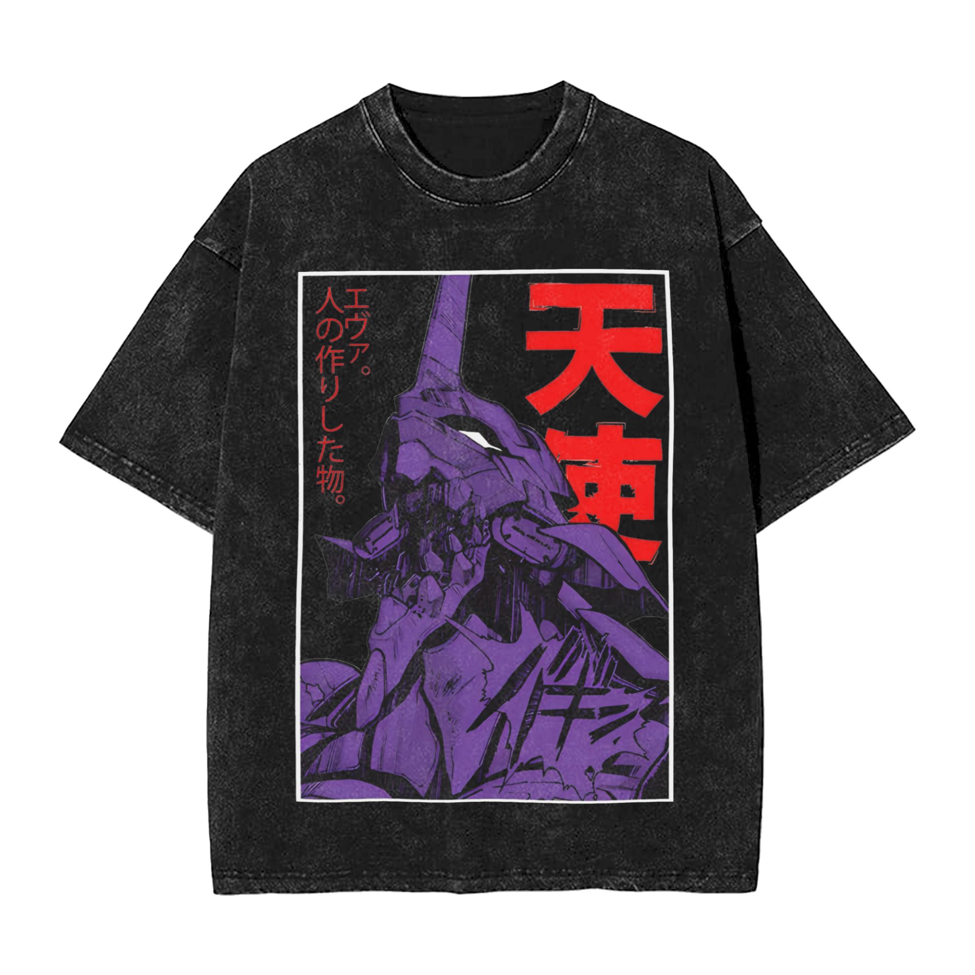 EVA Unit-01 Vintage Washed T-S - Model Kit Evangelion ulasan dan harga
