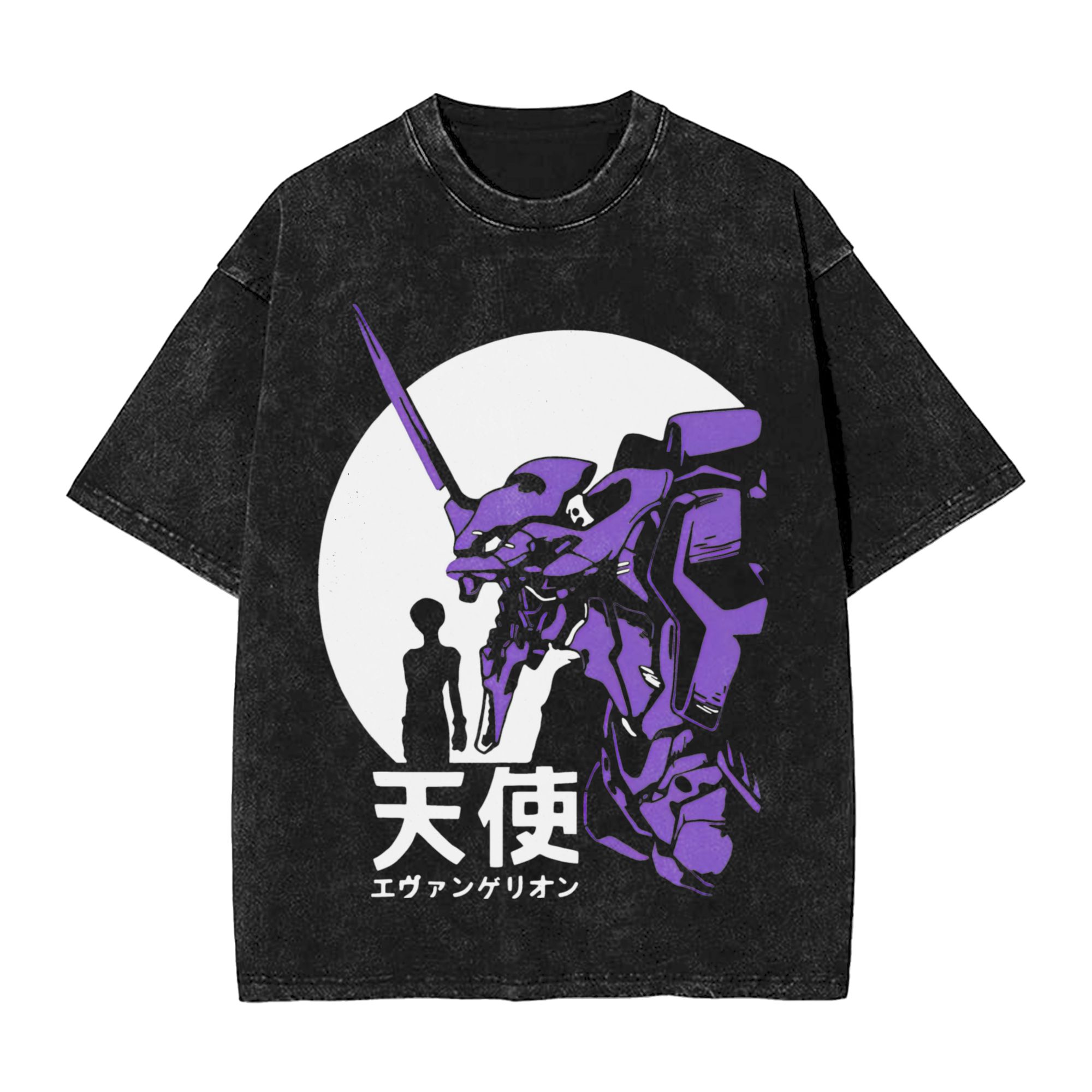 EVA Unit-01 Vintage Washed T-S - Model Kit Evangelion ulasan dan harga