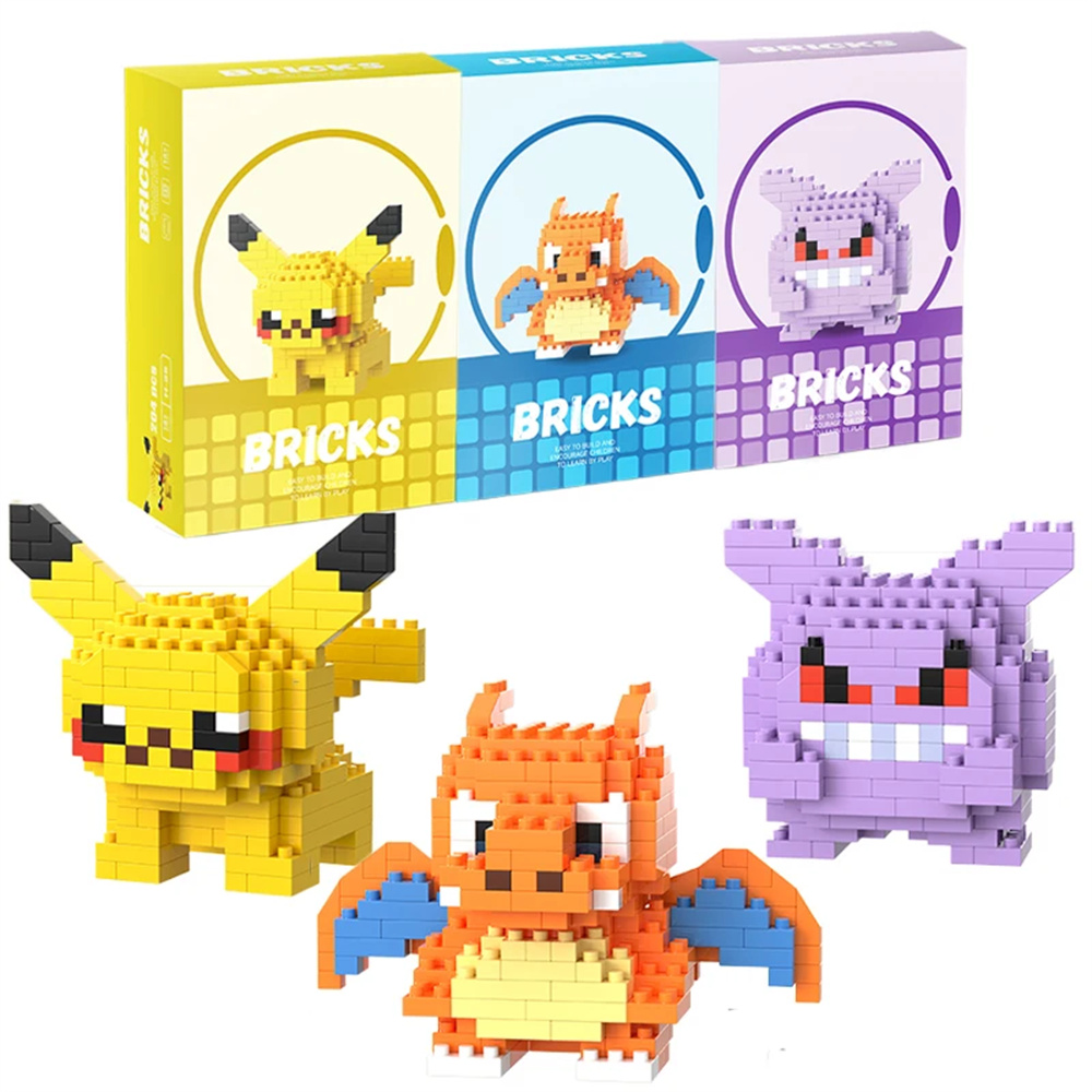 Blok Bangunan Mikro Pokemon Pi - Model Kit Resin ulasan dan harga