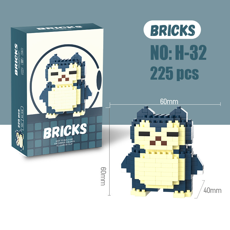 Blok Bangunan Mikro Pokemon Pi - Model Kit Resin ulasan dan harga