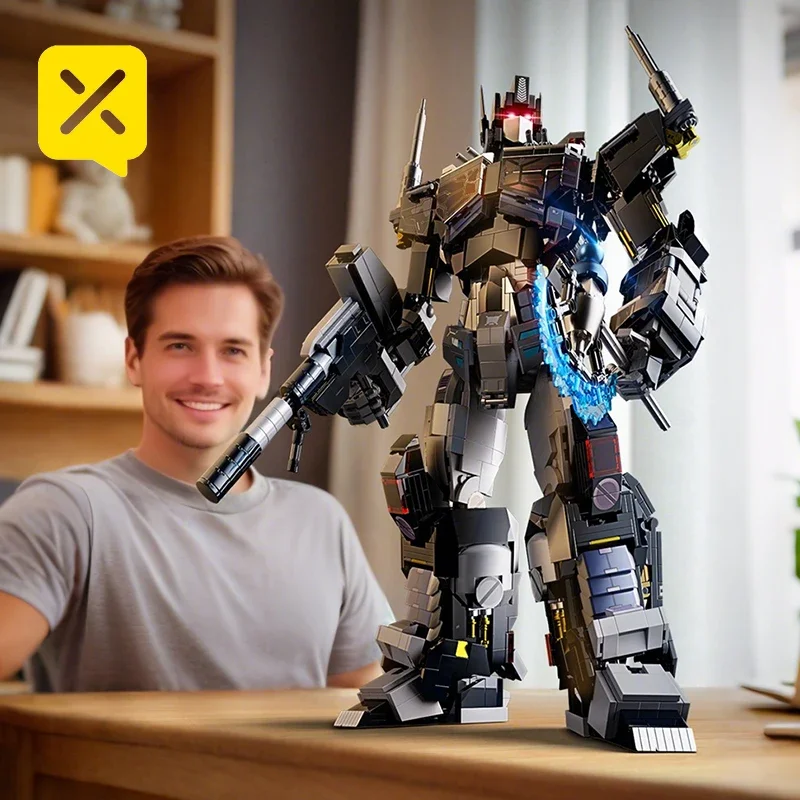 Optimus Prime Knight Transform - Model Kit Optimus ulasan dan harga