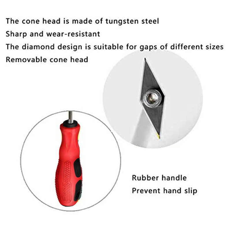 Set Mesin Slotting 2 Buah Alat - Seam Scraper Tool ulasan dan harga