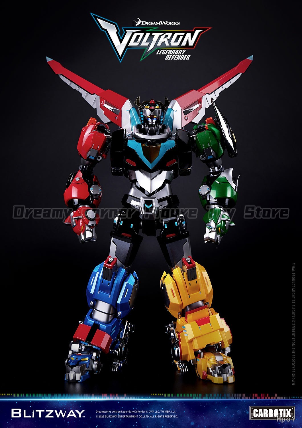 【Pra-penjualan】BLITZWAY Voltro - Model Kit Voltron ulasan dan harga