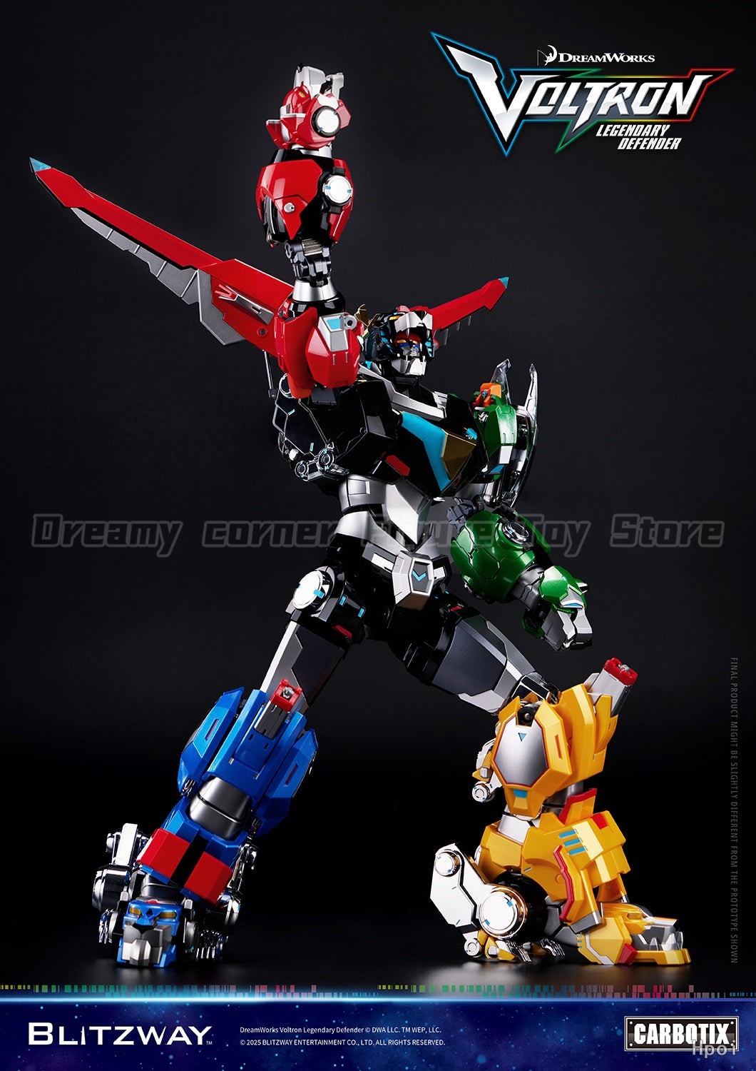【Pra-penjualan】BLITZWAY Voltro - Model Kit Voltron ulasan dan harga