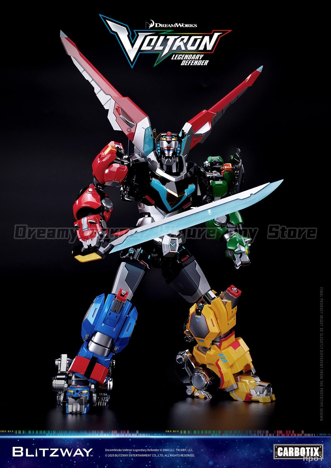 【Pra-penjualan】BLITZWAY Voltro - Model Kit Voltron ulasan dan harga