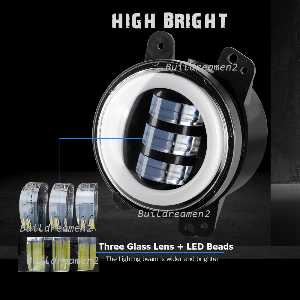 2 Buah Lampu Kabut LED Mobil U - Model Kit Land Rover ulasan dan harga