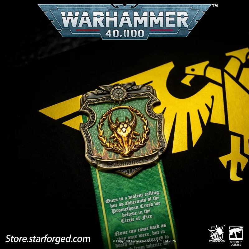 Bros Pin Warhammer 40K Salaman - Model Kit Warhammer ulasan dan harga